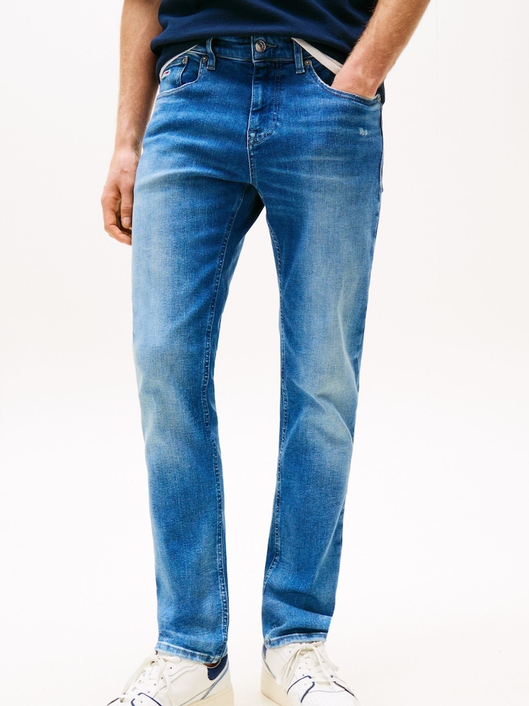 Tommy Jeans Blue Slim Scanton Jeans - Image 1 of 4