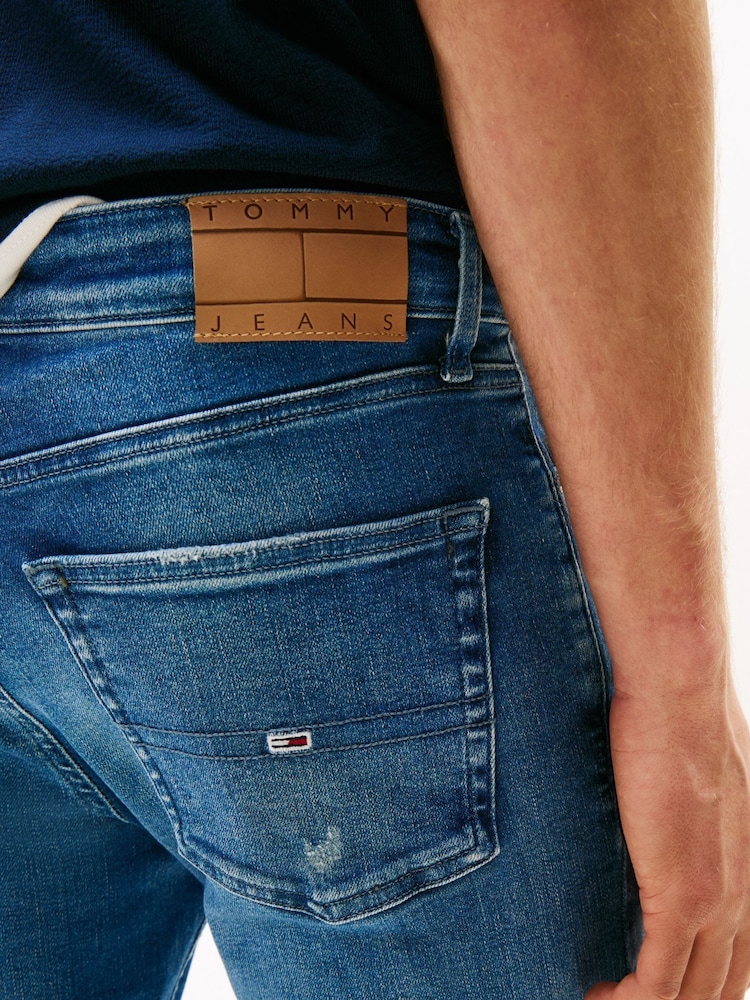 Tommy Jeans Blue Slim Scanton Jeans - Image 4 of 4