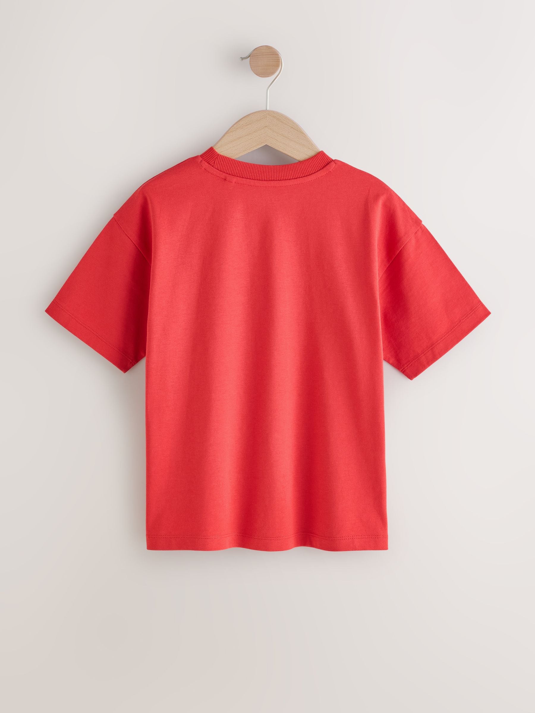 Next：日本 レッド クルマ 刺繍 - 半袖 グラフィック Tシャツ（3 ～ 16