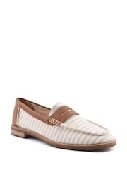 Creme branco - Port Driving White Moccasins - Imagem 2 de 5