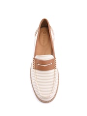 Creme branco - Port Driving White Moccasins - Imagem 3 de 5