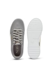 Puma Grey Womens Carina Lux Trainers - Image 4 of 6
