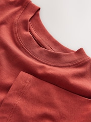 Warm Rust Relaxed Fit Short Sleeve T-Shirt (3-16yrs) - Image 4 of 4