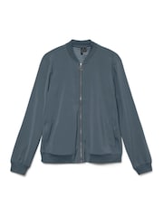 VERO MODA Blue Lightweight Bomber Jacket - Image 6 of 6