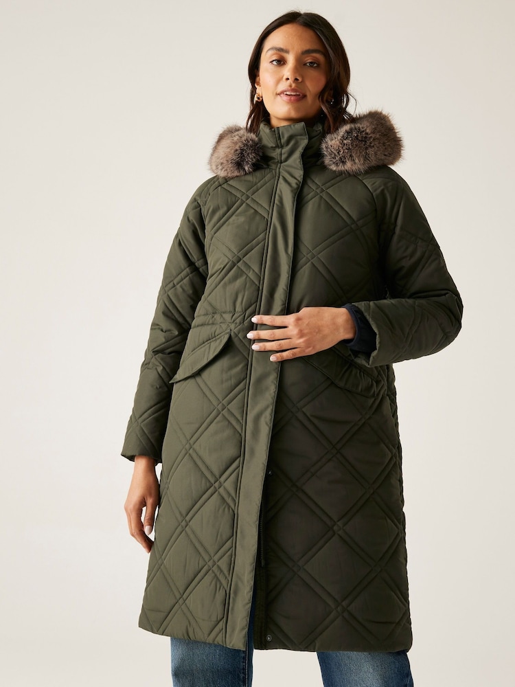 Regatta Green Freyla Heavyweight Coat - Image 1 of 9 Regatta Green Freyla Heavyweight Coat - Image 1 of 9