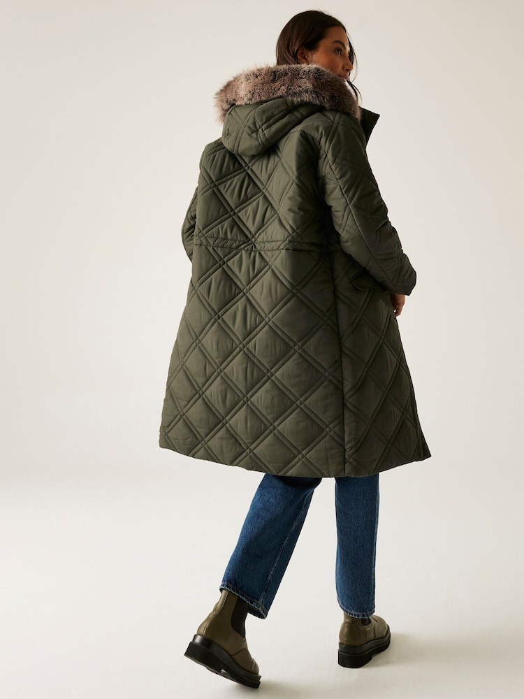 Regatta Green Freyla Heavyweight Coat - Image 2 of 9 Regatta Green Freyla Heavyweight Coat - Image 2 of 9