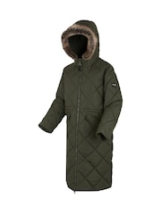 Regatta Green Freyla Heavyweight Coat - Image 9 of 9