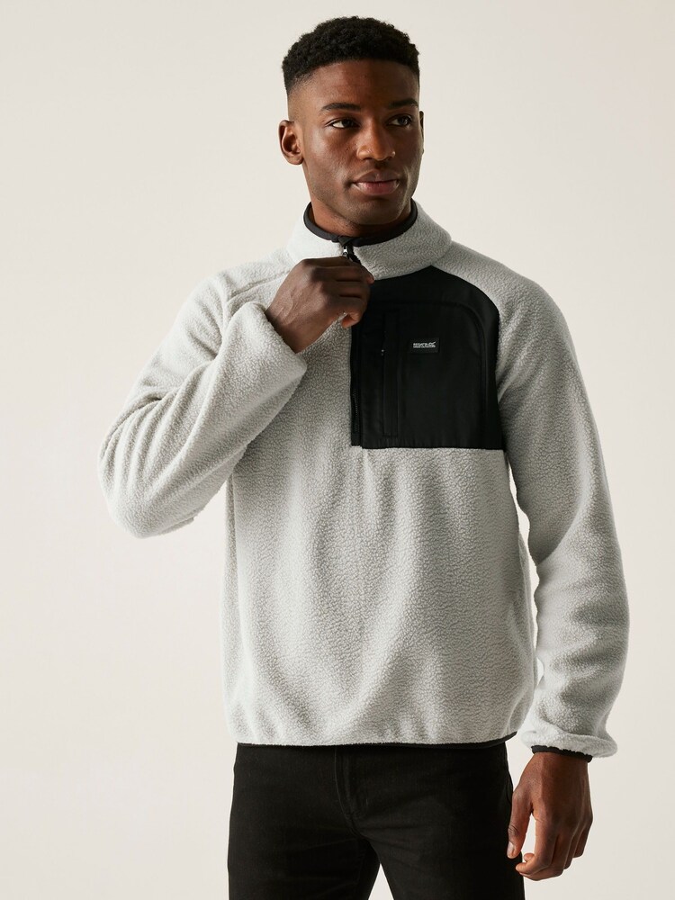 Regatta Grey Frankie Borg Half Zip Fleece - Image 1 of 7