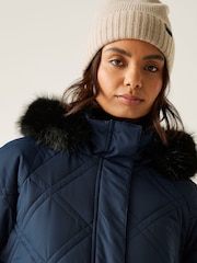 Regatta Blue Freyla Heavyweight Coat - Image 4 of 8