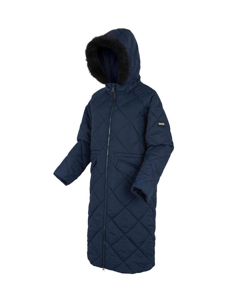 Regatta Blue Freyla Heavyweight Coat - Image 8 of 8 Regatta Blue Freyla Heavyweight Coat - Image 8 of 8
