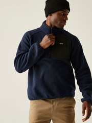 Regatta Blue Frankie Borg Half Zip Fleece - Image 1 of 7