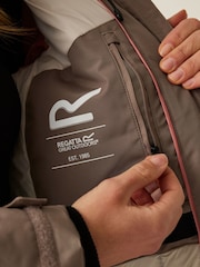 Regatta Brown Gwynn Heavyweight Waterproof Jacket - Image 4 of 9