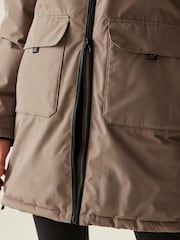 Regatta Brown Gwynn Heavyweight Waterproof Jacket - Image 5 of 9
