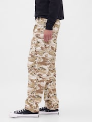 Gap Brown Relaxed Cargo Trousers - Image 3 of 5