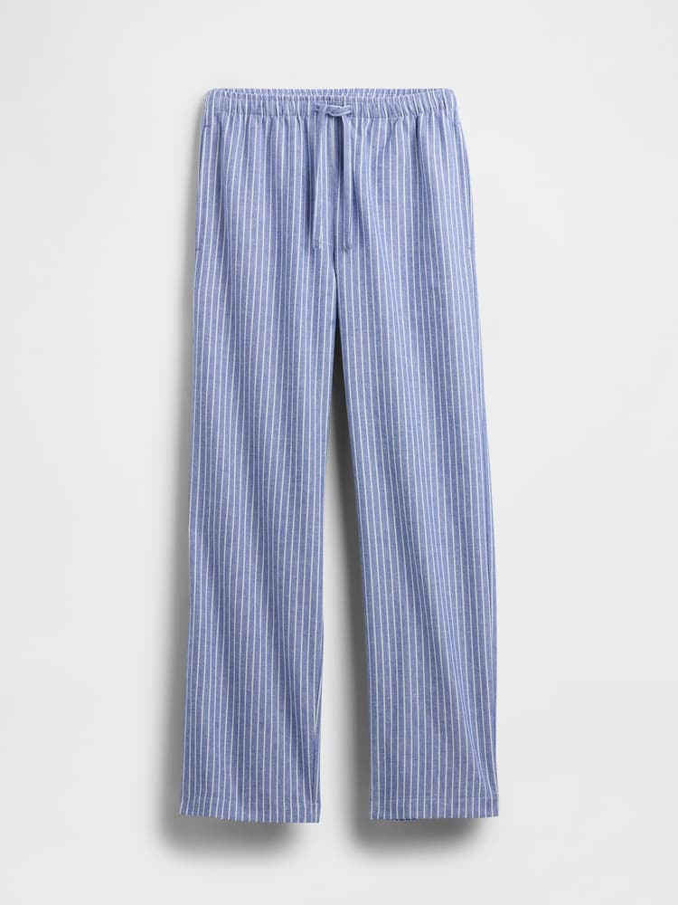 Gap Blue Softest Flannel Pyjama Trousers - Image 1 of 1