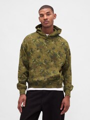 Gap Green Heavyweight Oversized Hoodie - Image 1 of 4