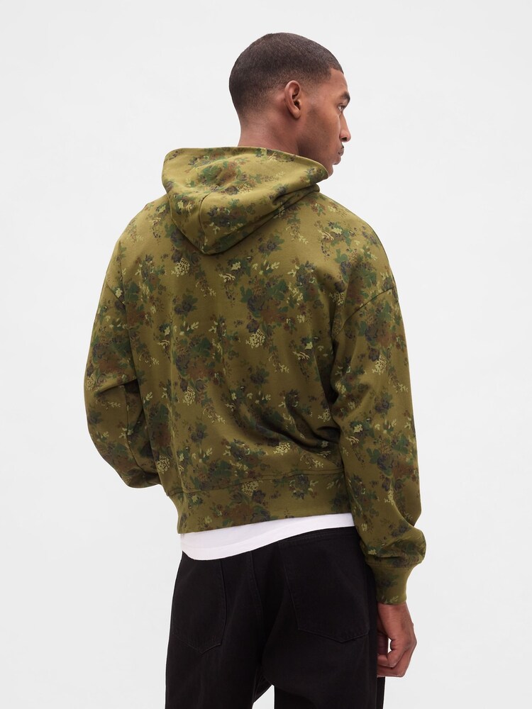 Gap Green Heavyweight Oversized Hoodie - Image 2 of 4