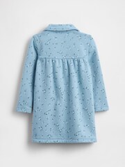 Gap Blue VintageSoft Half Zip Dress (6mths-5yrs) (6mths-5yrs) - Image 3 of 3
