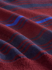 Gap Red Stripe Gap Sheer Crop Polo Jumper - Image 4 of 4