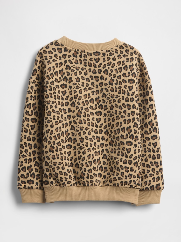 Gap Brown Vintage Soft Sweatshirt (6mths-5yrs) - Image 2 of 2 Gap Brown Vintage Soft Sweatshirt (6mths-5yrs) - Image 2 of 2