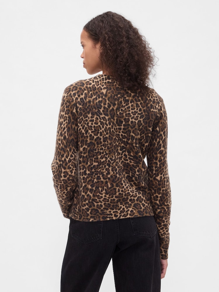 Gap Brown CashSoft Crew neck Jumper - Image 2 of 4 Gap Brown CashSoft Crew neck Jumper - Image 2 of 4