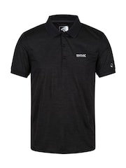 Regatta Black Remex II Polo Shirt - Image 5 of 7