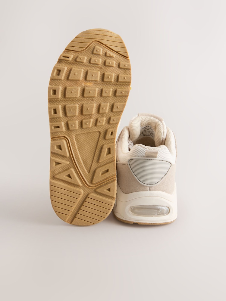 Cow Print Lace-up Bubble Trainers - Image 5 of 5