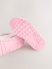 Pastel Pink Lace-up Bubble Trainers - Image 5 of 5