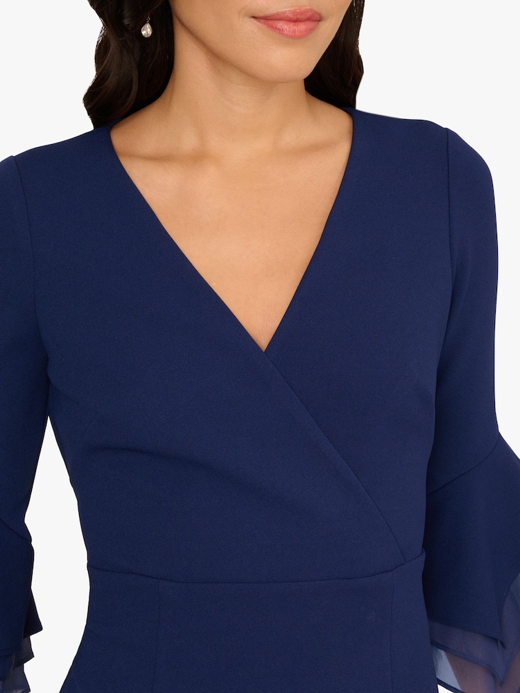 adrianna papell midi dress formal Amazon.com: Adrianna Papell Women's Keyhole Mikado Midi Dress