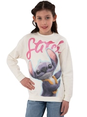 Character Cream Girls Lilo And Stitch Movie  Sweatshirt - Image 2 of 11