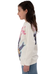 Character Cream Girls Lilo And Stitch Movie  Sweatshirt - Image 3 of 11