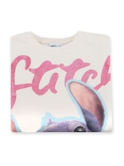 Character Cream Girls Lilo And Stitch Movie  Sweatshirt - Image 7 of 11