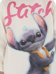 Character Cream Girls Lilo And Stitch Movie  Sweatshirt - Image 8 of 11