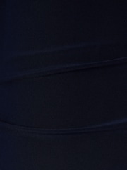 Adrianna Papell Blue Tuxedo Long Dress - Image 6 of 6