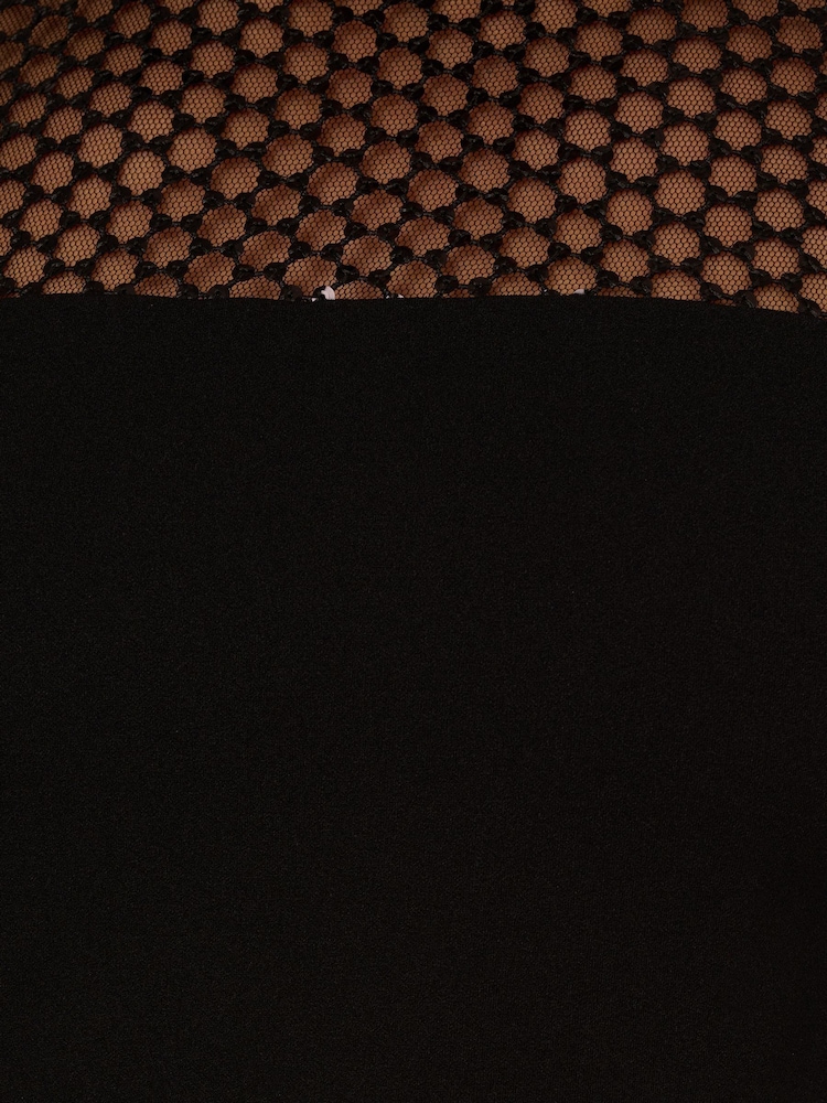 Adrianna Papell Knit Crepe Black Jumpsuit - Image 6 of 6