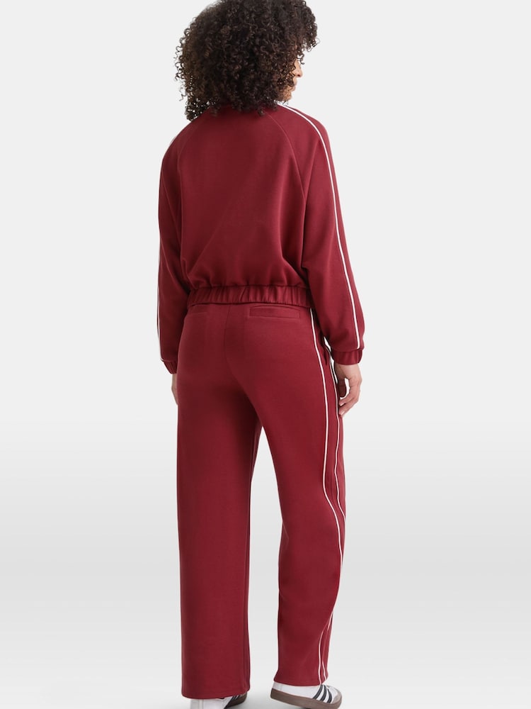 TALA Red Contrast Piping Track Jacket Shadow - Image 2 of 3