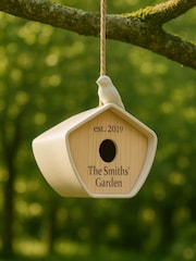 Personalised Fathers Day Bird House by Jonnys Sister - Image 3 of 4