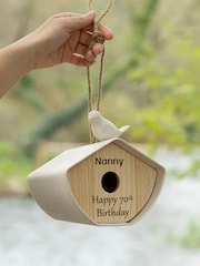 Personalised Fathers Day Bird House by Jonnys Sister - Image 4 of 4