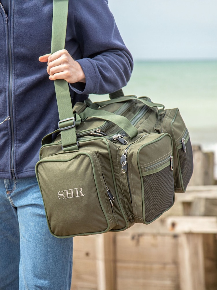 Personalised Fathers Day Fishing Bag by Jonnys Sister - Image 1 of 2
