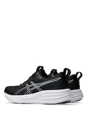 ASICS Black/White Gel Pulse 17 Running Trainers - Image 4 of 8