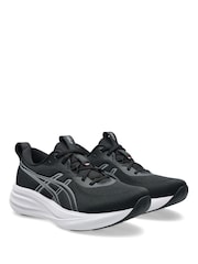 ASICS Black/White Gel Pulse 17 Running Trainers - Image 5 of 8