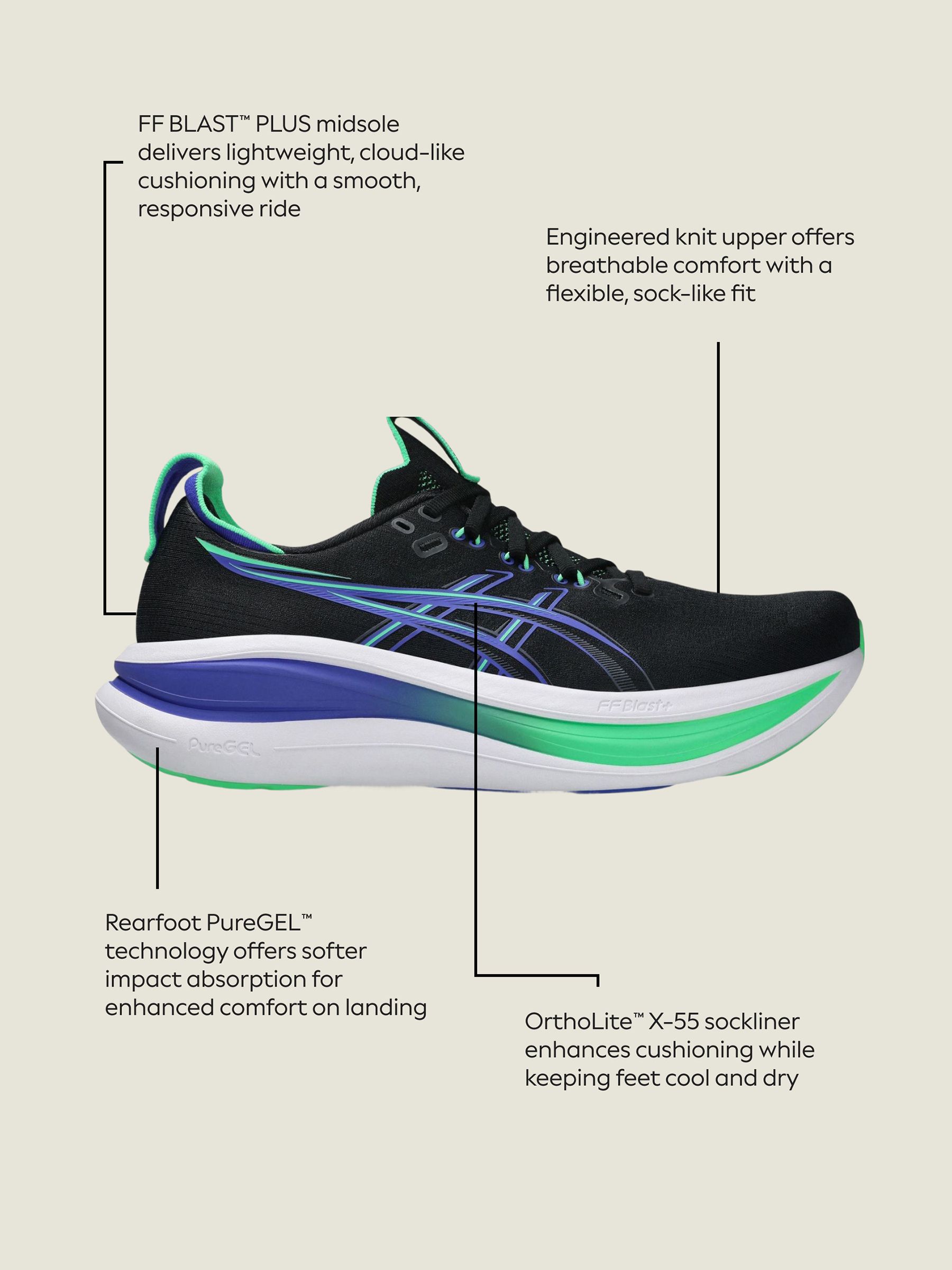 Next：日本 ピンク - ASICS Gel Nimbus 28 ランニングシューズ from