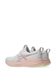 ASICS White/Pink Gel Pulse 17 Running Trainers - Image 4 of 7
