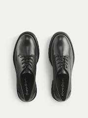 Start-Rite Senior Girls Barcelona Chunky Lace Up Angry Angels Senior School Black Shoes - Image 4 of 5