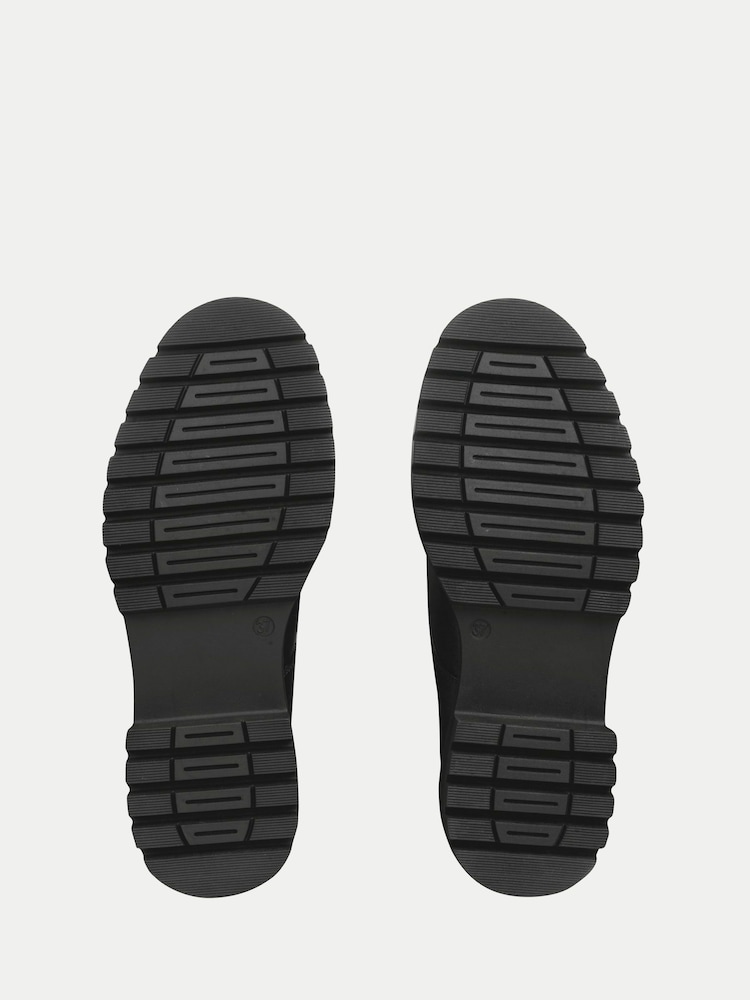 Start-Rite Senior Girls Barcelona Chunky Lace Up Angry Angels Senior School Black Shoes - Image 5 of 5