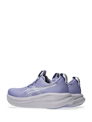 ASICS Purple Gel Nimbus 28 Running Trainers - Image 4 of 6