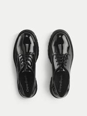 Start-Rite Girls Barcelona Chunky Lace Up Angry Angels Senior School Black Shoes - Bild 4 von 5