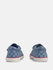 Start-Rite Kids  Blue Kicks Rip Tape Washable Closed Canvas Shoes - Image 4 of 6