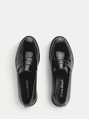 Start-Rite Senior Girls Milan Patent Loafer Style School Black Shoes - Bild 4 von 5