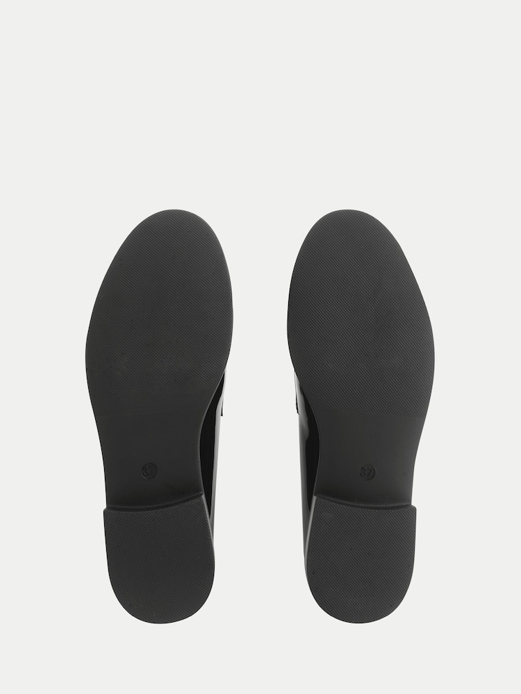 Start-Rite Senior Girls Milan Patent Loafer Style School Black Shoes - Bild 5 von 5